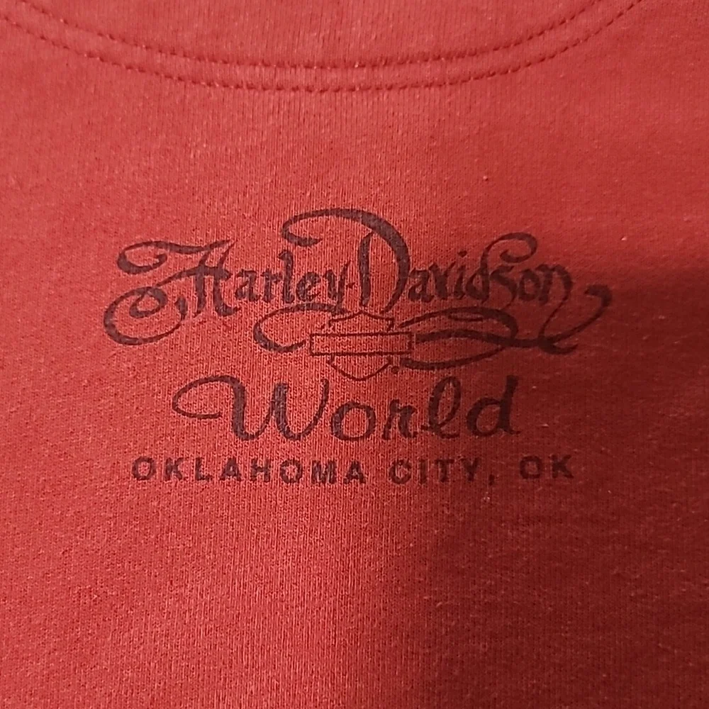 Harley Davidson Ladies Zipup Sweatshirt - so cozy and cute! - Picture 8 of 9